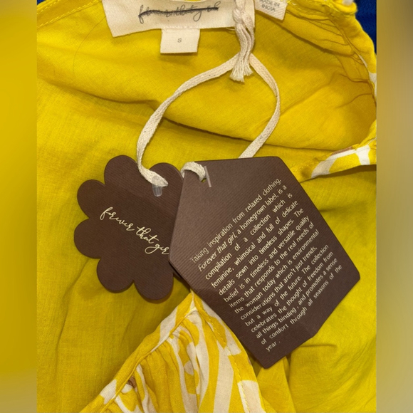 NEW Anthropologie Boho Halter Tunic Dress by Forever That Girl size S oversized - Picture 8 of 8